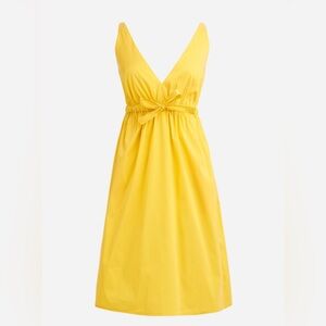 JCREW yellow summer dress